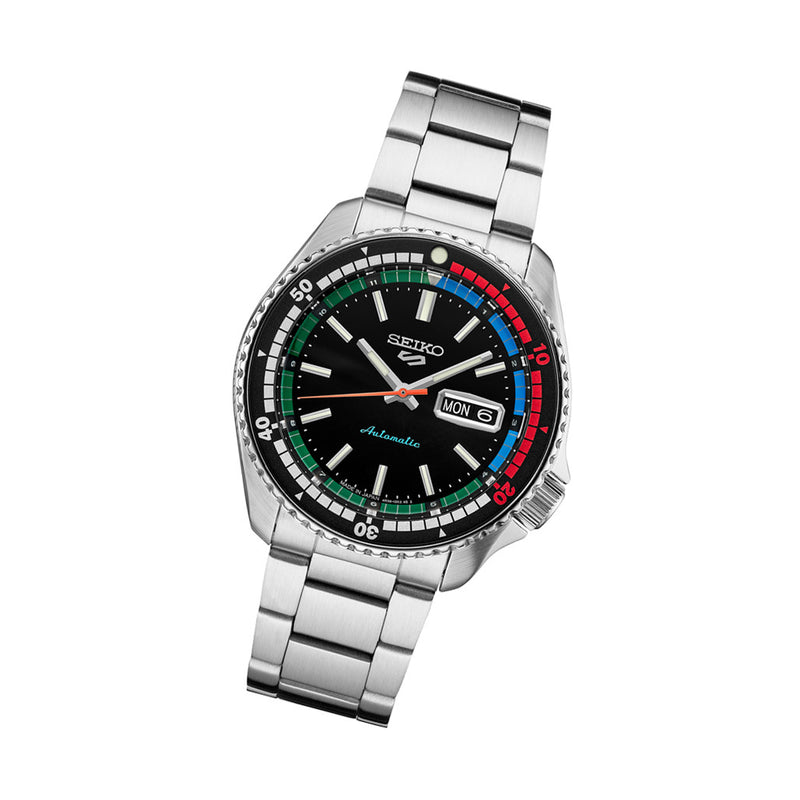 Seiko 5 Sports Special Edition Automatic Watch with Black Dial #SRPK13