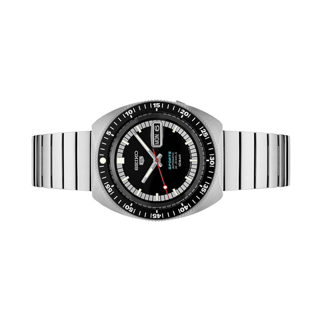 Seiko 5 Sports 55th Anniversary Limited Edition Watch with Black