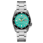Seiko 5 Sports 38mm Automatic Watch with Vibrant Green Dial #SRPK33 zoom