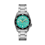 Seiko 5 Sports 38mm Automatic Watch with Vibrant Green Dial #SRPK33