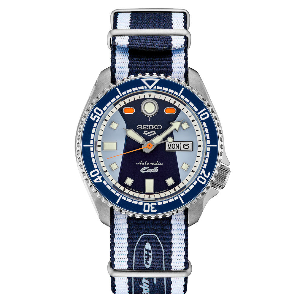 Seiko 5 Sports Honda Super Cub Ltd Edition Watch #SRPK37 — Long
