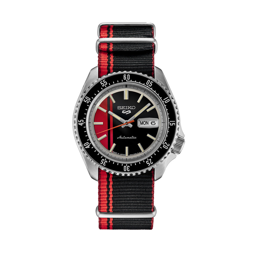 Seiko 5 Sports US Special Edition Automatic Dive Watch with Black