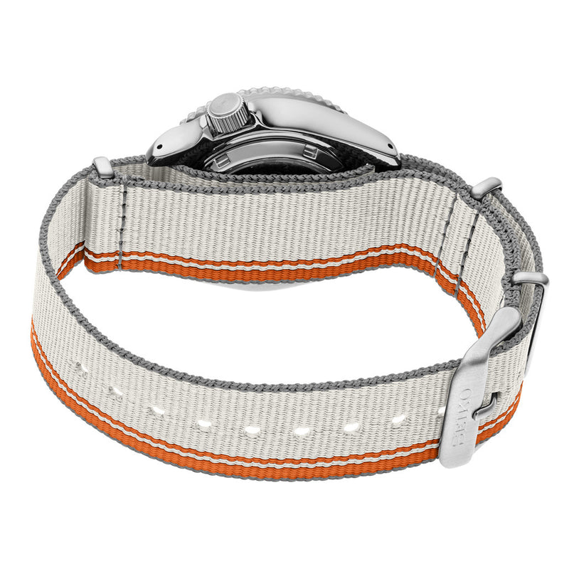 Seiko 5 Sports US Special Edition Automatic Dive Watch with Silver Dial #SRPK73
