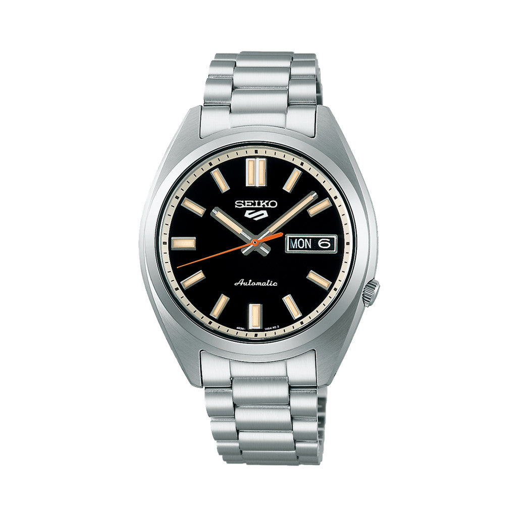 Seiko 5 SNXS Series Automatic Watch with Black Dial #SRPK89 — Long
