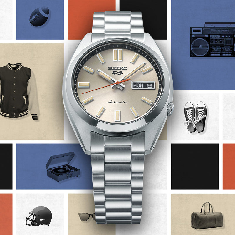 Seiko 5 SNXS Series Automatic Watch with Sunray Dial #SRPK91