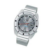 Seiko 5 Sports 38mm Automatic Watch with Silver Dial #SRPL03