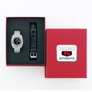 Seiko 5 Sports 38mm Automatic Watch with Black Dial #SRPL05