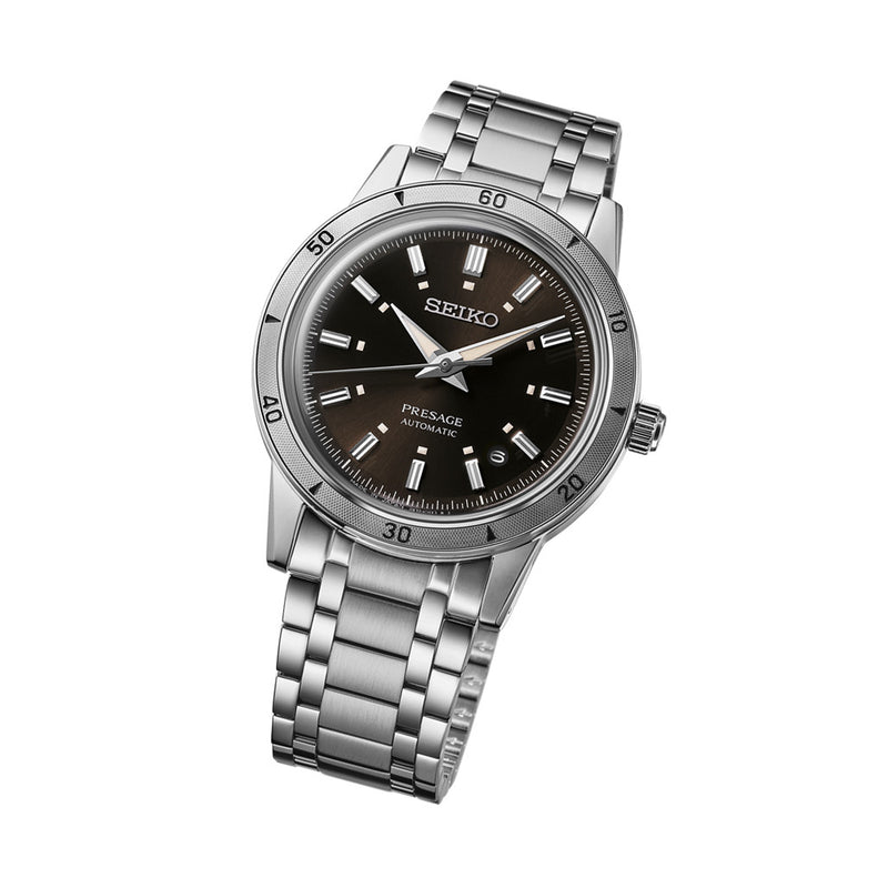 Seiko Presage 60s Style Automatic with Black Dial #SRPL09