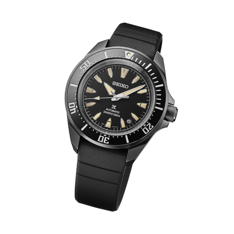 Seiko Prospex 42mm Samurai Automatic Diver with Black Dial #SRPL15