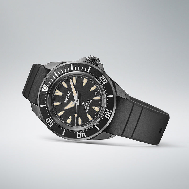 Seiko Prospex 42mm Samurai Automatic Diver with Black Dial #SRPL15