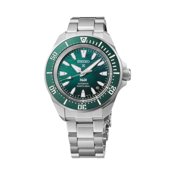 Seiko X PADI Prospex 42mm Samurai Emerald Green Diver #SRPL53