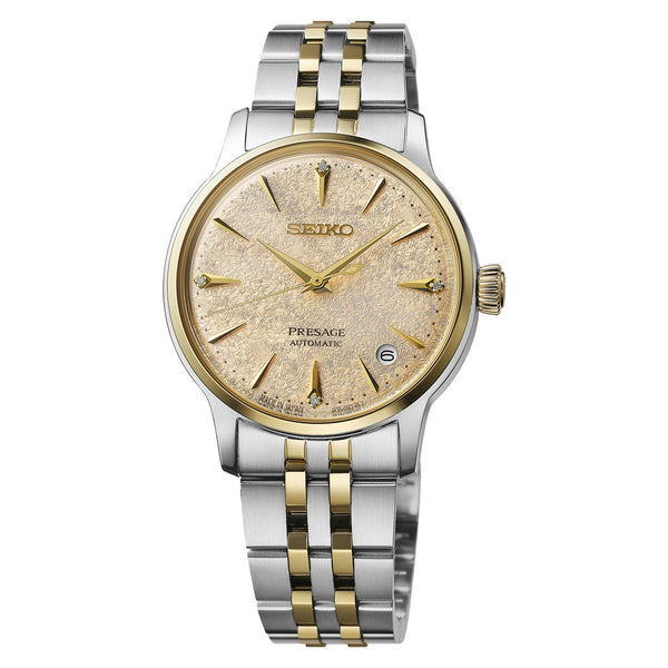 Seiko Presage 34mm Cocktail Time with Champagne Frozen Daiquri