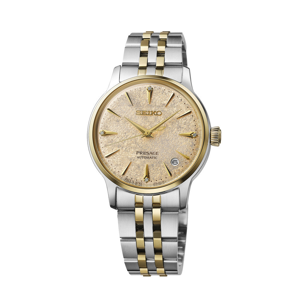 Seiko Presage 34mm Cocktail Time with Champagne Frozen Daiquri