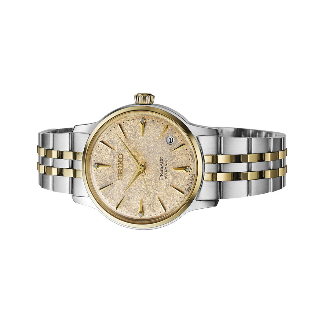 Seiko Presage 34mm Cocktail Time with Champagne Frozen Daiquri