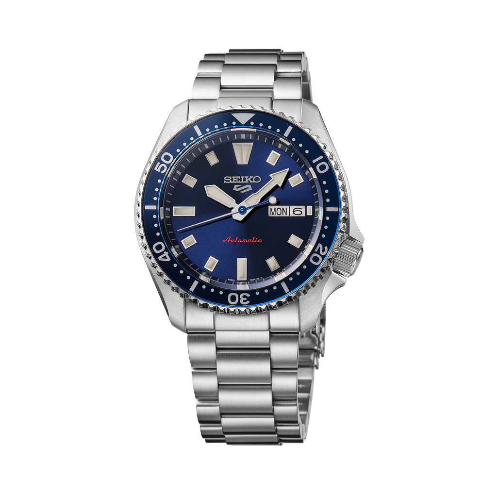 Seiko 5 Sports SKX Series with Blue Dial #SRPL83 — Long Island Watch
