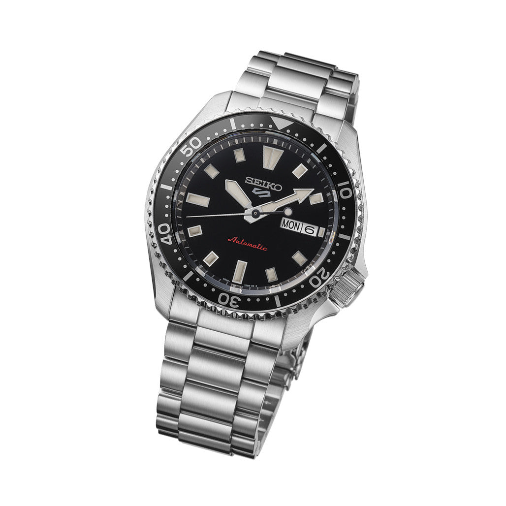 Seiko 5 Sports SKX Series with Black Dial #SRPL85 — Long Island Watch