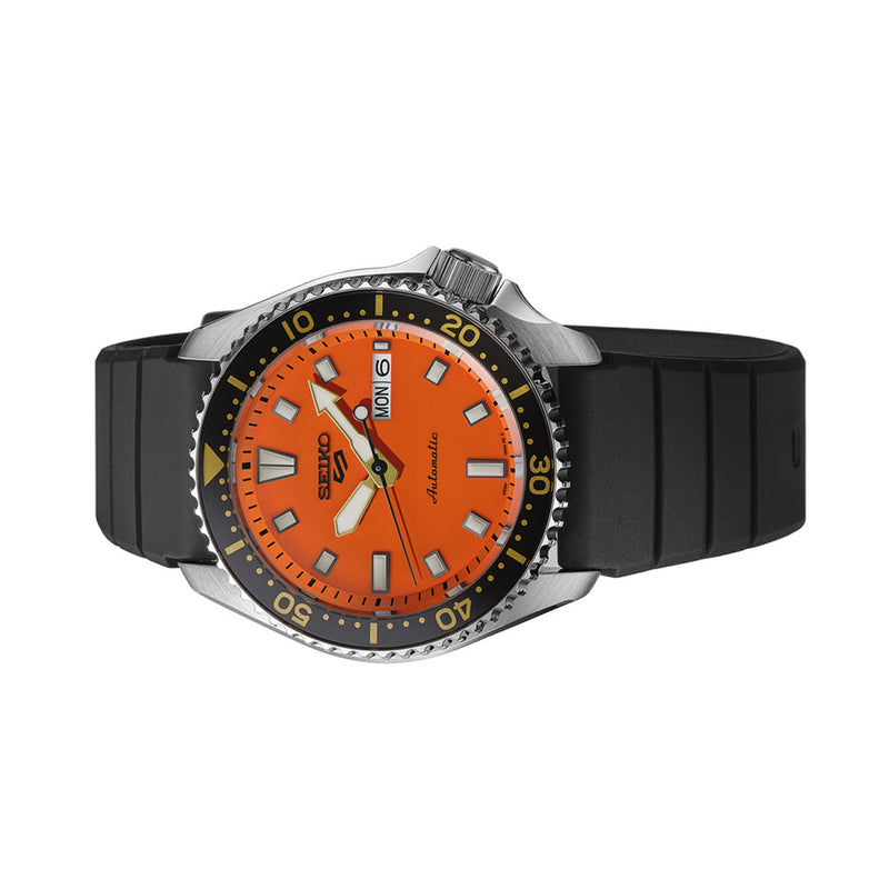 Seiko 5 Sports SKX Series with Orange Dial #SRPL89