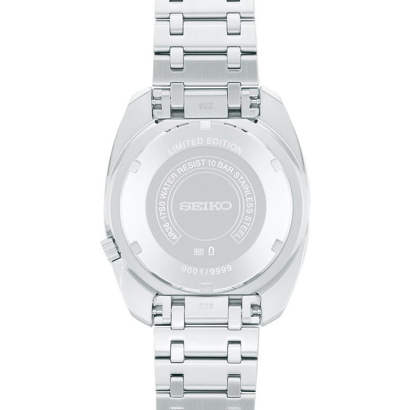 Seiko Limited Edition "Gene Kranz" Silver Dial Watch #SRPL91