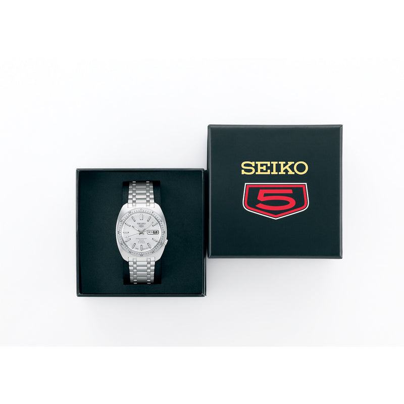 Seiko Limited Edition "Gene Kranz" Silver Dial Watch #SRPL91