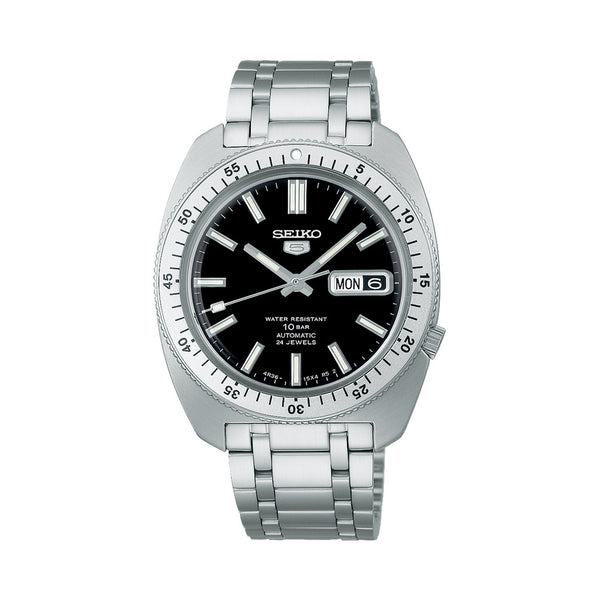 Seiko Limited Edition "Gene Kranz" Black Dial Watch #SRPL93