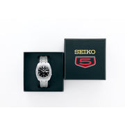 Seiko Limited Edition "Gene Kranz" Black Dial Watch #SRPL93