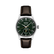Seiko Presage "Cocktail Time" Power Reserve Green Dial Dress Watch #SSA459