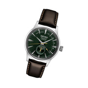 Seiko Presage "Cocktail Time" Power Reserve Green Dial Dress Watch #SSA459