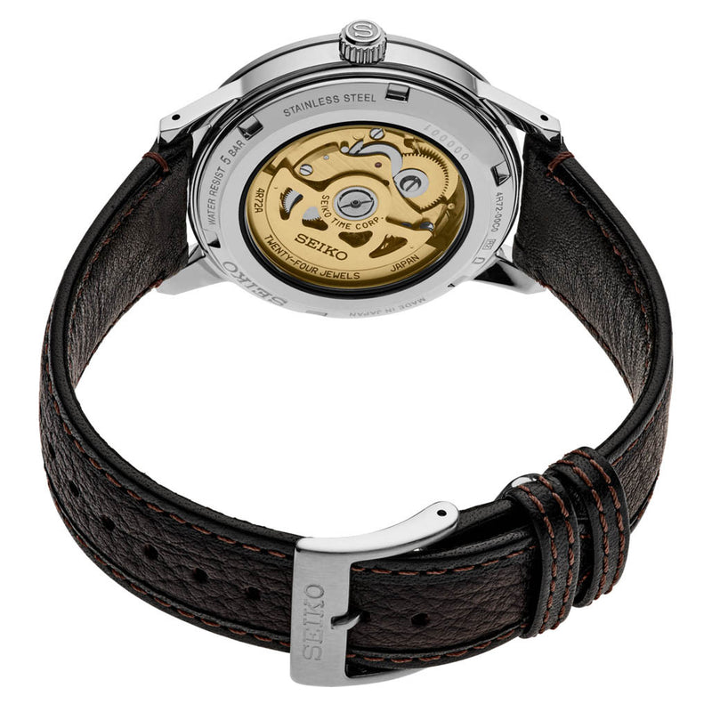 Seiko Presage Style60's Dress Watch with Skeleton Dial #SSA461