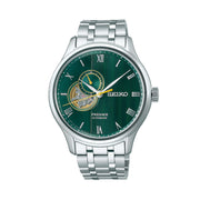 Seiko Presage Japanese Green Garden Automatic Dress Watch #SSA463