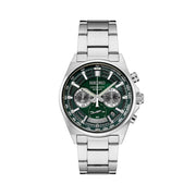 Seiko Quartz Chronograph with Multi-Layer Green Dial #SSB405
