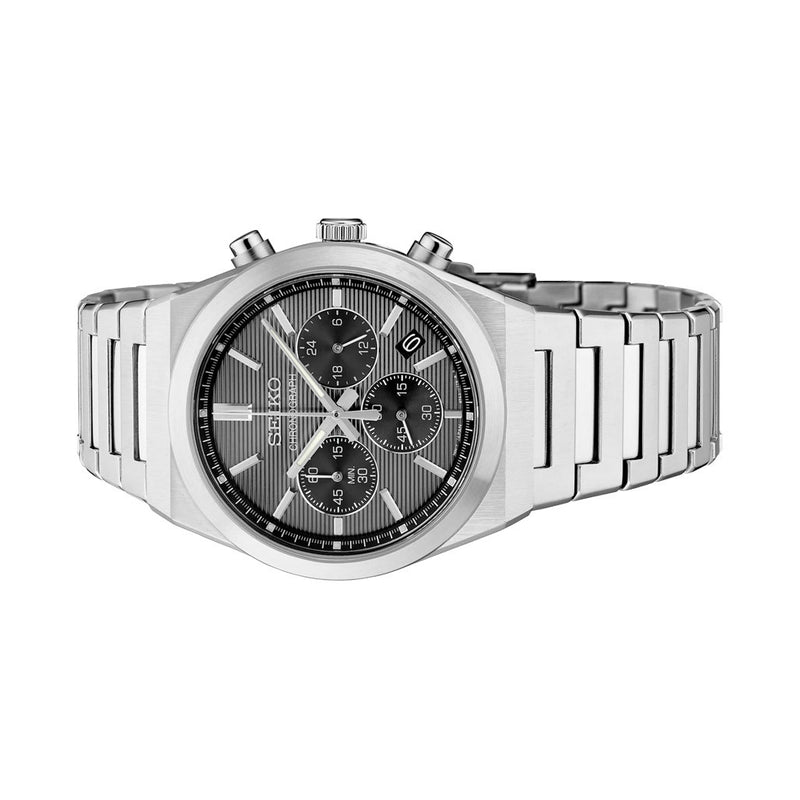 Seiko Essentials Sport Chronograph with Grey Dial #SSB455