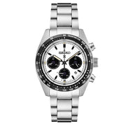Seiko Prospex Speedtimer Solar Chronograph with White Dial #SSC813 zoom