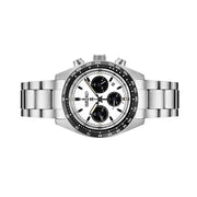 Seiko Prospex Speedtimer Solar Chronograph with White Dial #SSC813 side