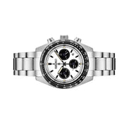 Seiko Prospex Speedtimer Solar Chronograph with White Dial #SSC961 side