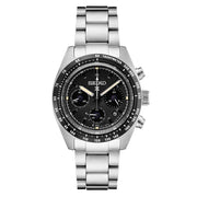Seiko Prospex Speedtimer Solar Chronograph with Black Dial #SSC819 zoom