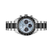 Seiko LIMITED EDITION Prospex Speedtimer Solar Chronograph with Ice Blue Dial #SSC909 side
