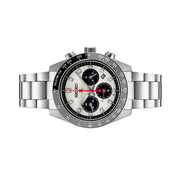 Seiko Prospex 41mm Speedtimer Solar Chronograph with Silver Dial #SSC911
