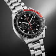 Seiko Prospex 41mm Speedtimer Solar Chronograph with Black Dial #SSC915