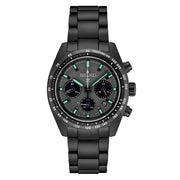 Seiko Prospex 41mm Speedtimer Solar Chronograph in black IP Plating #SSC917