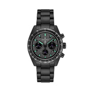 Seiko Prospex 41mm Speedtimer Solar Chronograph in black IP Plating #SSC917
