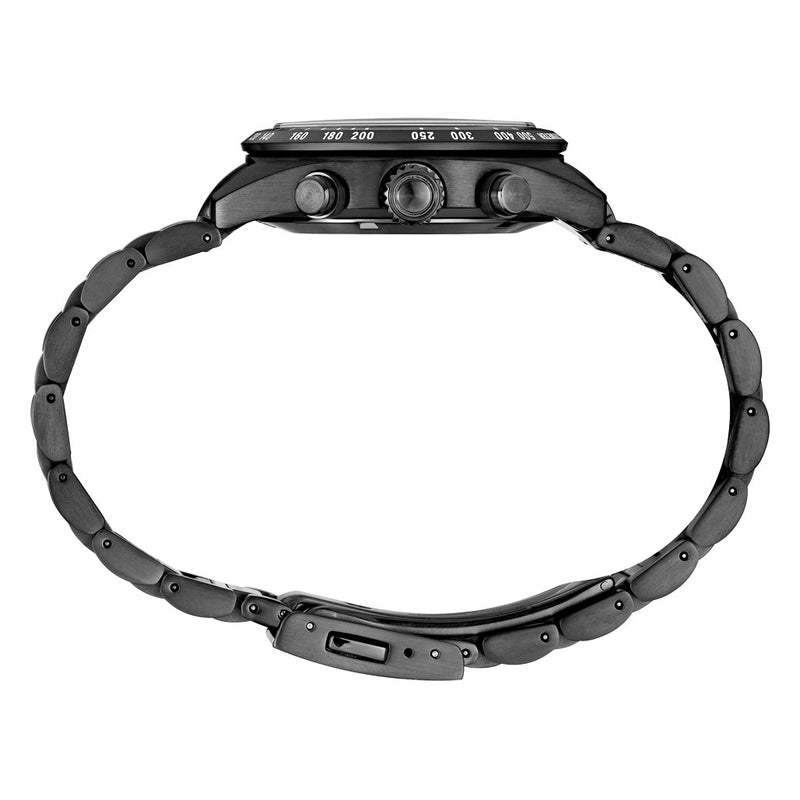 Seiko Prospex 41mm Speedtimer Solar Chronograph in black IP Plating #SSC917