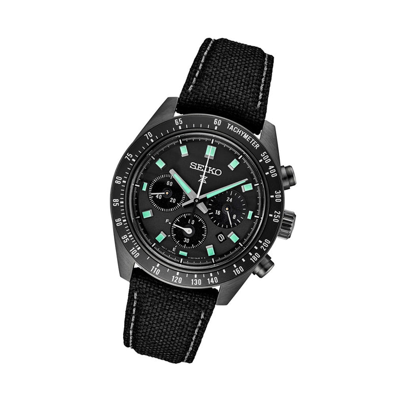 Seiko Prospex Black Series Speedtimer Solar Chronograph #SSC923