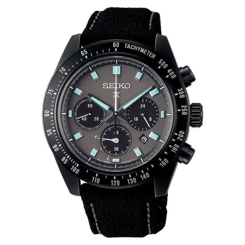 Seiko Prospex Black Series Speedtimer Solar Chronograph #SSC923