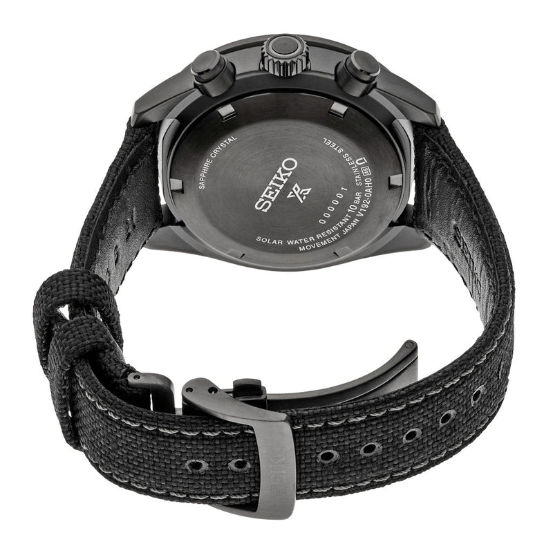 Seiko Prospex Black Series Speedtimer Solar Chronograph #SSC923
