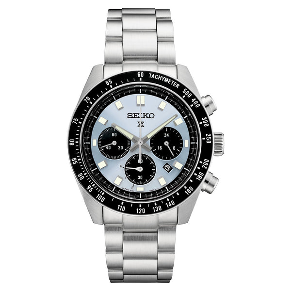 Seiko Prospex Speedtimer Solar Chronograph with Blue dial #SSC935
