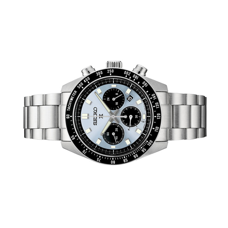 Seiko Prospex Speedtimer Solar Chronograph with Blue dial #SSC935