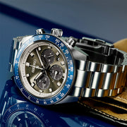 Seiko Prospex Speedtimer Solar Chronograph with Gray Dial #SSC939