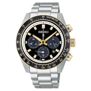 Seiko Prospex Speedtimer Solar Chronograph with Black Dial #SSC941