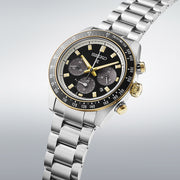 Seiko Prospex Speedtimer Solar Chronograph with Black Dial #SSC941