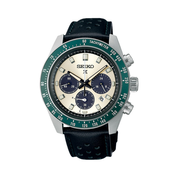 Seiko Prospex Speedtimer Solar Chronograph with Ivory Dial #SSC943